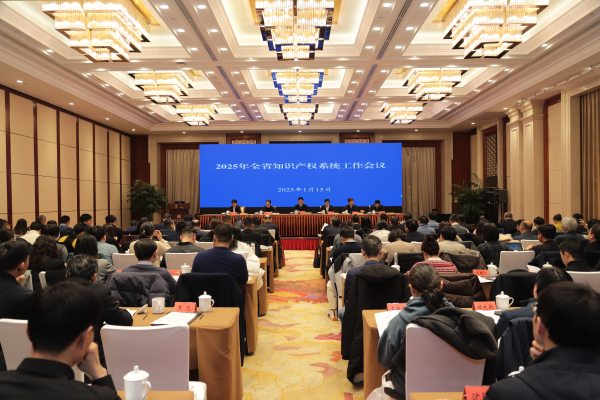 2025年全省知識產(chǎn)權系統(tǒng)工作會議在南京召開